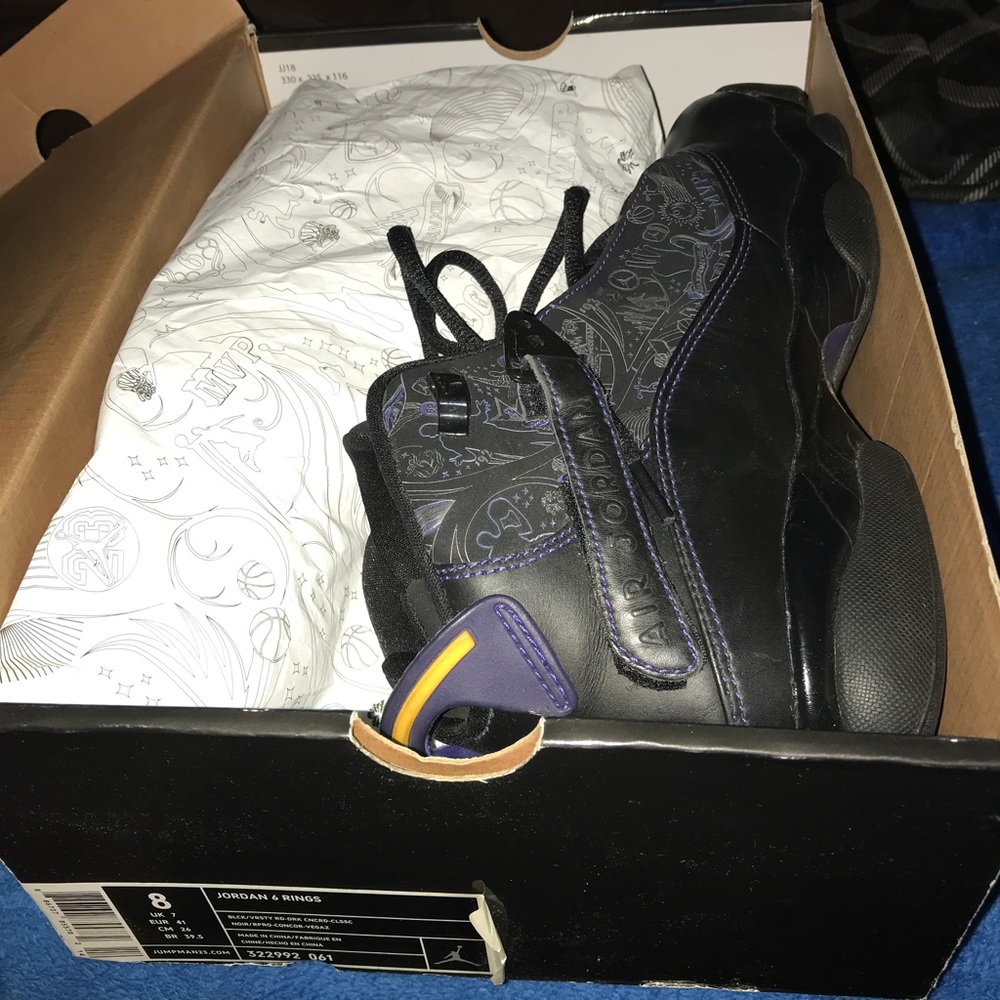 Jordan 6 Rings “Lakers” - Picture 7 of 7